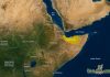 Somaliland Eyes a Strategic Role in Red Sea Security A map showing the strategic location of the Horn of Africa between the Red Sea, Gulf of Aden and Indian Ocean, with Somalliland, Somalia, Ethiopia, Djibouti, Eritrea, Yemen and surrounding countries labeled.