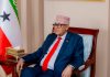 Somaliland President Invited to Speak at Hudson Institute in Washington President Irro departing at Egal International Airport VIP Lounge for an official visit to the United States