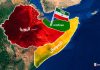 The Somaliland Press Freedom Under Scrutiny: How President Irro’s Administration Is Eroding the Foundations of Democracy Map of the Horn of Africa showing Ethiopia, Somaliland and Somalia with the Somaliland flag highlighted