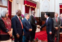 Somaliland Interior Minister Meets Taiwan President Somaliland Interior Minister Abdalle Mohamed Arab meets Taiwan President Lai Ching-te at the Presidential Office in Taipei during an official visit focused on strengthening cooperation between Somaliland and Taiwan.