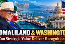 Somaliland’s strategic interest after Washington: Turning geography Into diplomatic leverage Somaliland Washington Berbera Port Strategic Recognition